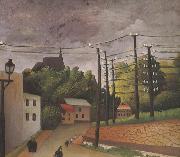 Henri Rousseau View of Malakoff oil painting